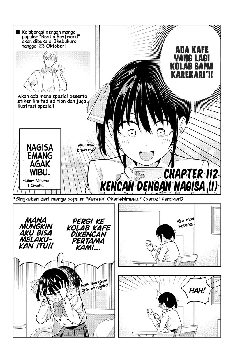 Kanojo mo Kanojo Chapter 112 Bahasa Indonesia